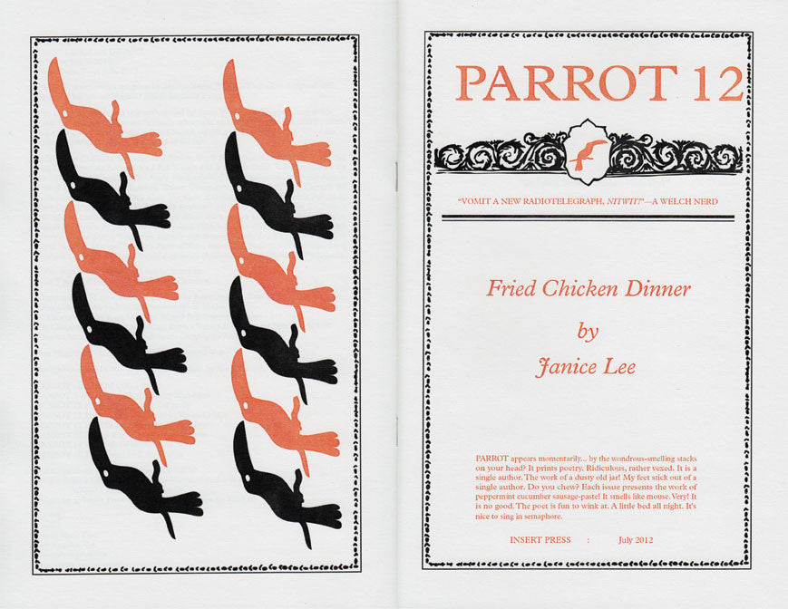 PARROT 12 Fried Chicken Dinner