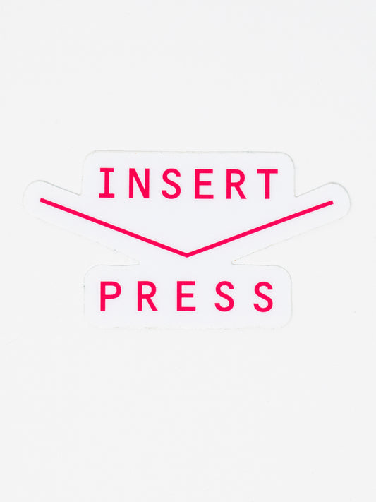 Insert Press Sticker
