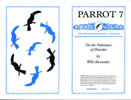 PARROT 7 On The Substance Of Disorder